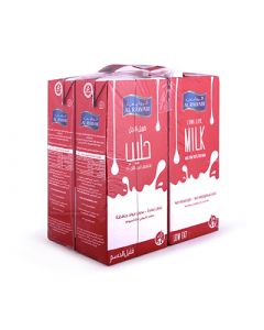 Low Fat Long Life Milk Promo (1L x 4 pcs)