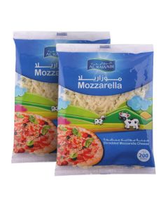 Shredded Mozzarella Cheese 2 X 200G