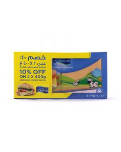 Sandwich Cheese Slice Promo (400g x 2 pcs)