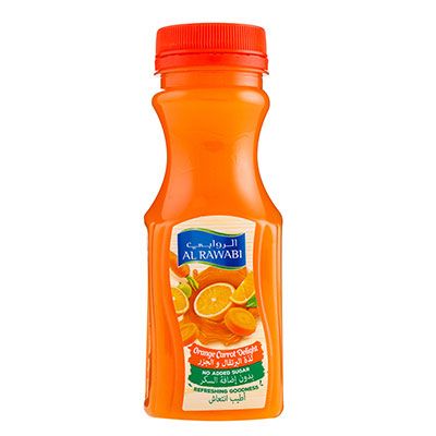 عصير لذة البرتقال والجزر الطازج 200مل