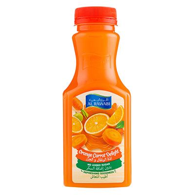 عصير لذة البرتقال والجزر 350مل