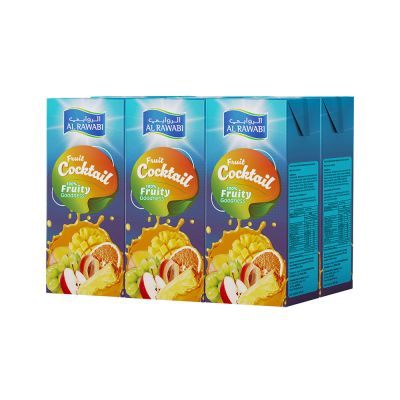 Long life juice mixed fruit - 180ml X6