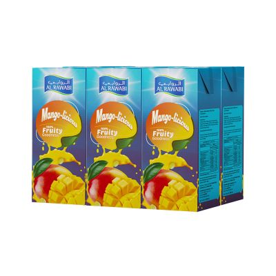 Long life juice mangolicious - 180ml X6