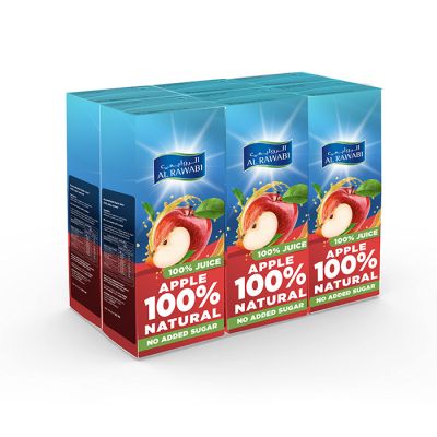 Long life juice apple - 180ml X6