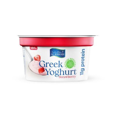 GREEK YOGHURT STRAWBERRY 180G