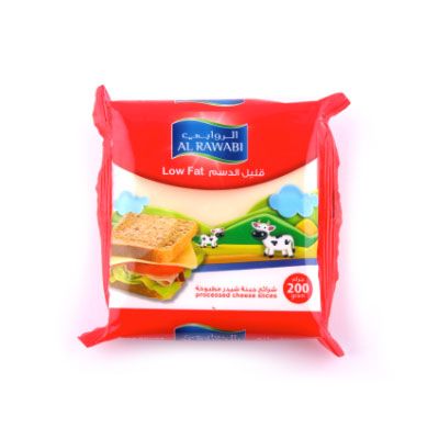 Low Fat Cheese Slices 200g