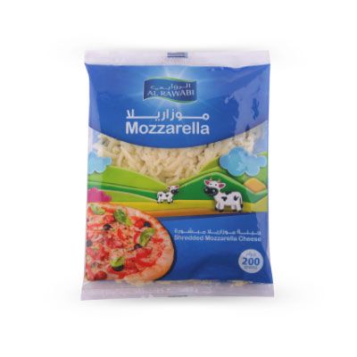 Shredded Mozzarella Cheese 200g